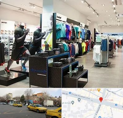 فروشگاه ورزشی در شهناز تبریز