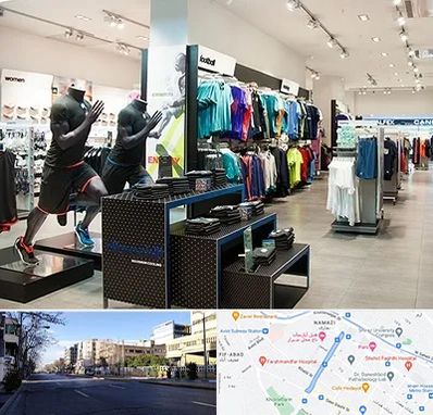 فروشگاه ورزشی در خیابان ملاصدرا شیراز