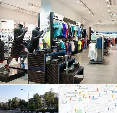 فروشگاه ورزشی در میدان کاج