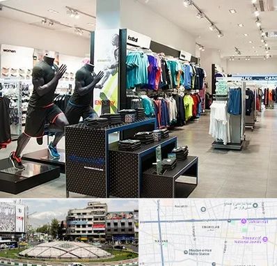 فروشگاه ورزشی در مرکز تهران