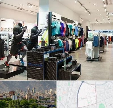 فروشگاه ورزشی در جمشیدیه