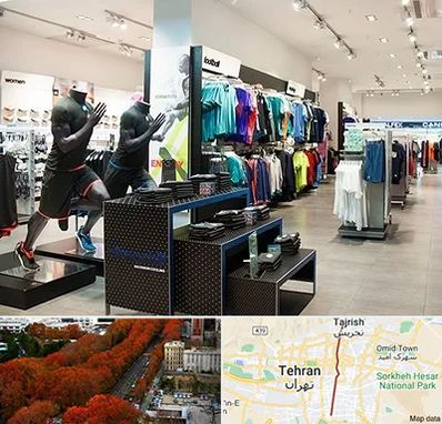 فروشگاه ورزشی در ولیعصر 