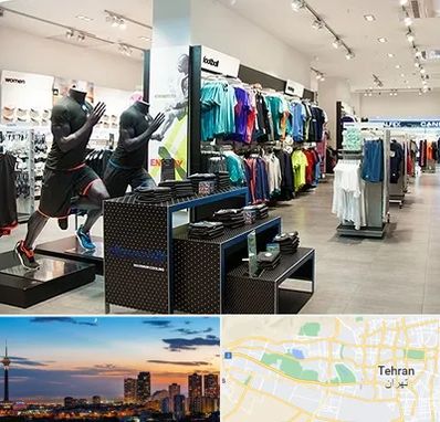 فروشگاه ورزشی در غرب تهران 