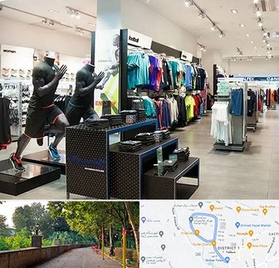 فروشگاه ورزشی در فلکه گاز رشت