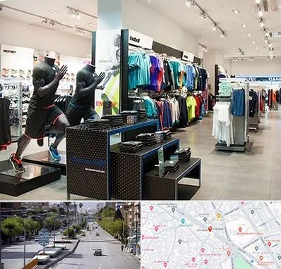 فروشگاه ورزشی در خیابان زند شیراز