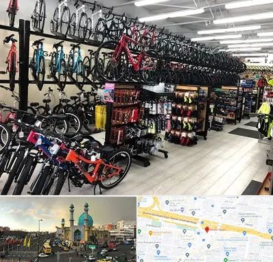 فروشگاه دوچرخه در رسالت