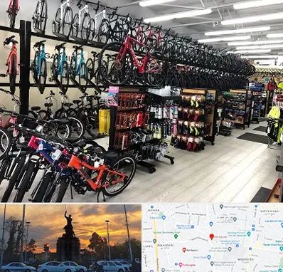 فروشگاه دوچرخه در میدان حر