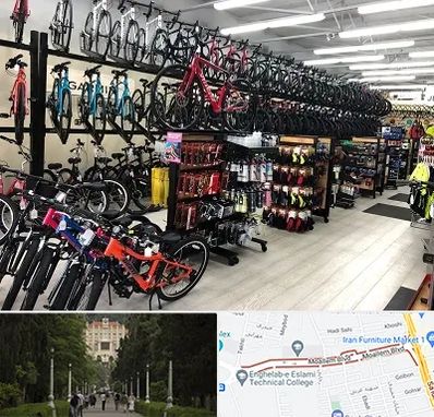 فروشگاه دوچرخه در بلوار معلم رشت 