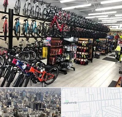 فروشگاه دوچرخه در جیحون