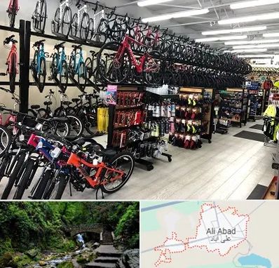فروشگاه دوچرخه در علی‌ آباد کتول