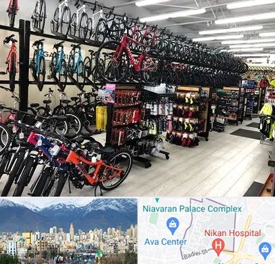 فروشگاه دوچرخه در آجودانیه 