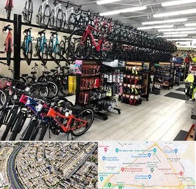 فروشگاه دوچرخه در شهرک غرب مشهد