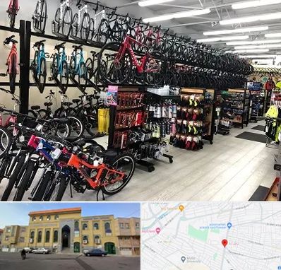 فروشگاه دوچرخه در زنبیل آباد قم