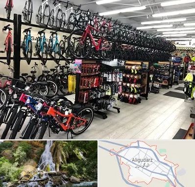 فروشگاه دوچرخه در الیگودرز