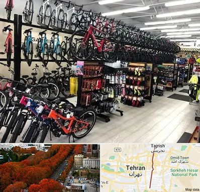 فروشگاه دوچرخه در ولیعصر 