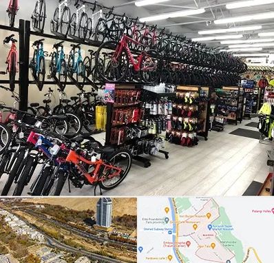 فروشگاه دوچرخه در خیابان نیایش شیراز