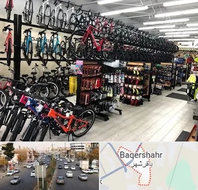 فروشگاه دوچرخه در باقرشهر