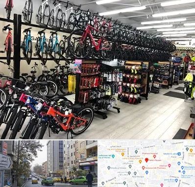 فروشگاه دوچرخه در فاطمی