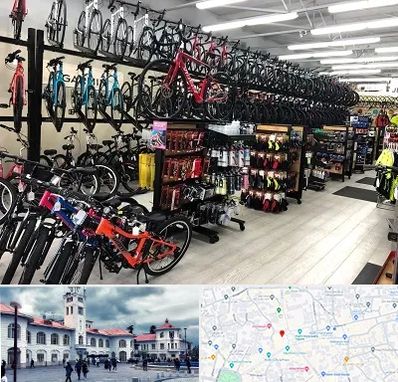 فروشگاه دوچرخه در میدان شهرداری رشت