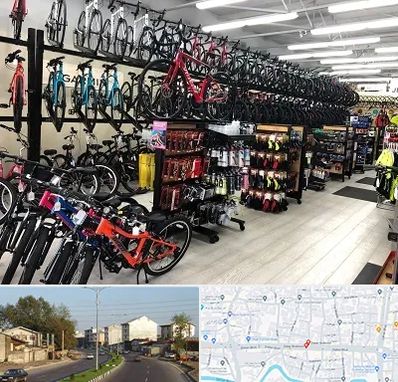 فروشگاه دوچرخه در ضیابری رشت