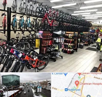 فروشگاه دوچرخه در اقدسیه 