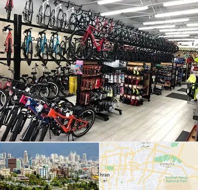 فروشگاه دوچرخه در شرق تهران 