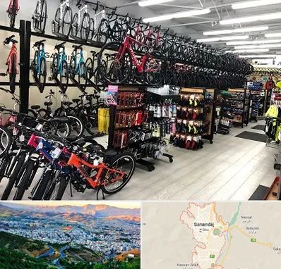 فروشگاه دوچرخه در سنندج