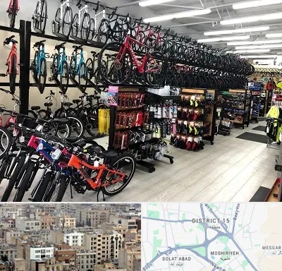 فروشگاه دوچرخه در جنوب شرق تهران