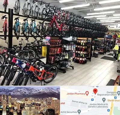 فروشگاه دوچرخه در جردن 