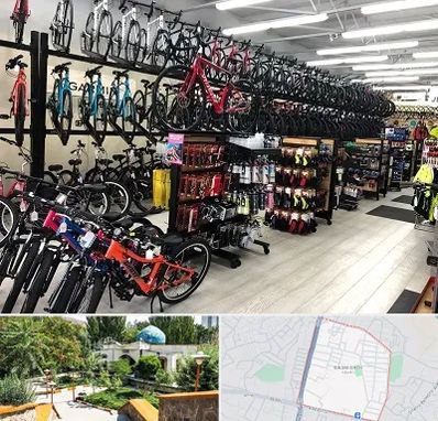 فروشگاه دوچرخه در باغمیشه تبریز