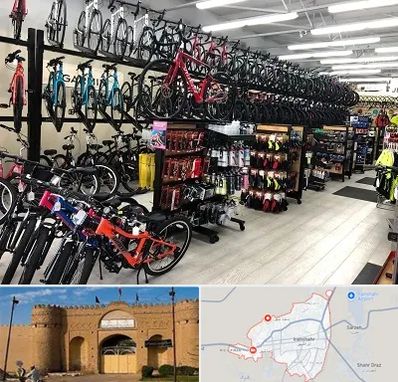 فروشگاه دوچرخه در ایرانشهر