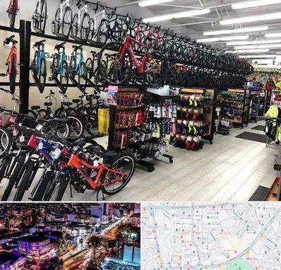 فروشگاه دوچرخه در منظریه رشت