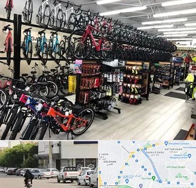 فروشگاه دوچرخه در قدوسی شرقی شیراز