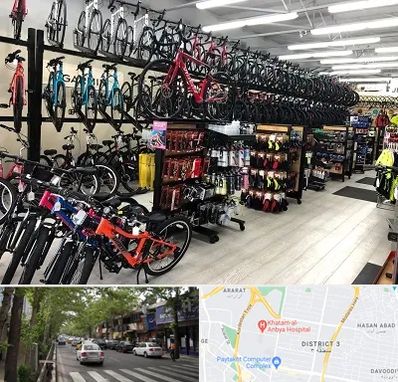 فروشگاه دوچرخه در ظفر 