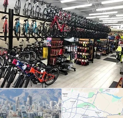 فروشگاه دوچرخه در شمال شرق تهران