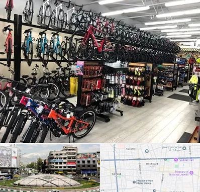 فروشگاه دوچرخه در مرکز تهران