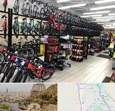 فروشگاه دوچرخه در فرهنگ شهر شیراز