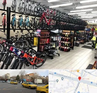 فروشگاه دوچرخه در شهناز تبریز