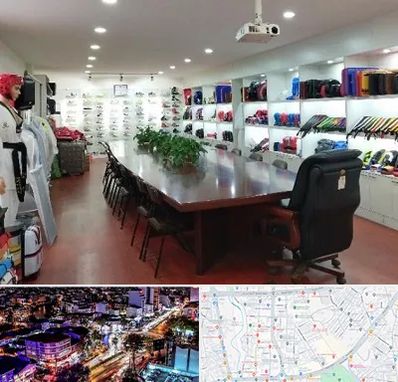 فروشگاه لوازم رزمی در منظریه رشت