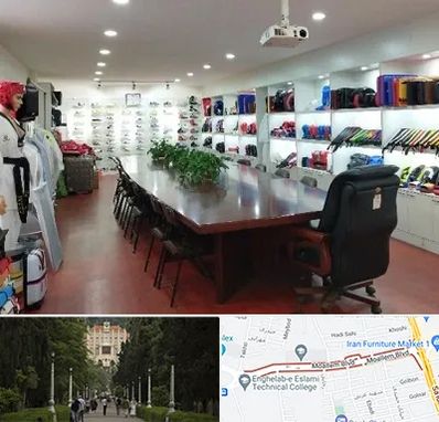 فروشگاه لوازم رزمی در بلوار معلم رشت 