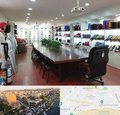 فروشگاه لوازم رزمی در تهرانپارس 