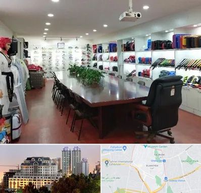 فروشگاه لوازم رزمی در فرشته 