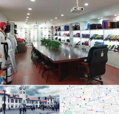 فروشگاه لوازم رزمی در میدان شهرداری رشت