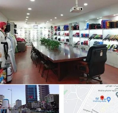 فروشگاه لوازم رزمی در چهارراه طالقانی کرج