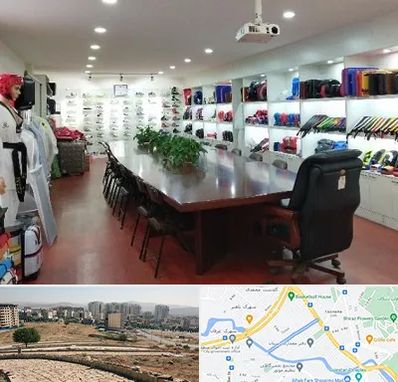 فروشگاه لوازم رزمی در کوی وحدت شیراز