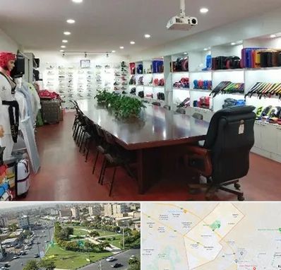 فروشگاه لوازم رزمی در کمال شهر کرج