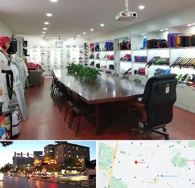 فروشگاه لوازم رزمی در بلوار سجاد مشهد