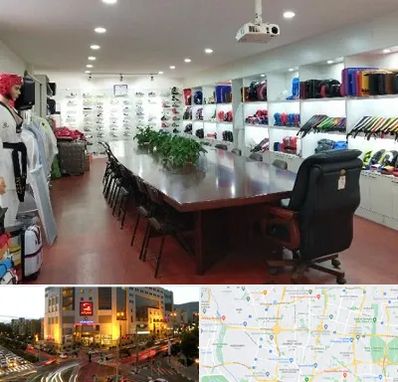 فروشگاه لوازم رزمی در جنت آباد تهران 