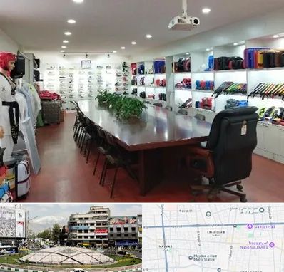 فروشگاه لوازم رزمی در مرکز تهران