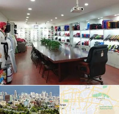 فروشگاه لوازم رزمی در شرق تهران 